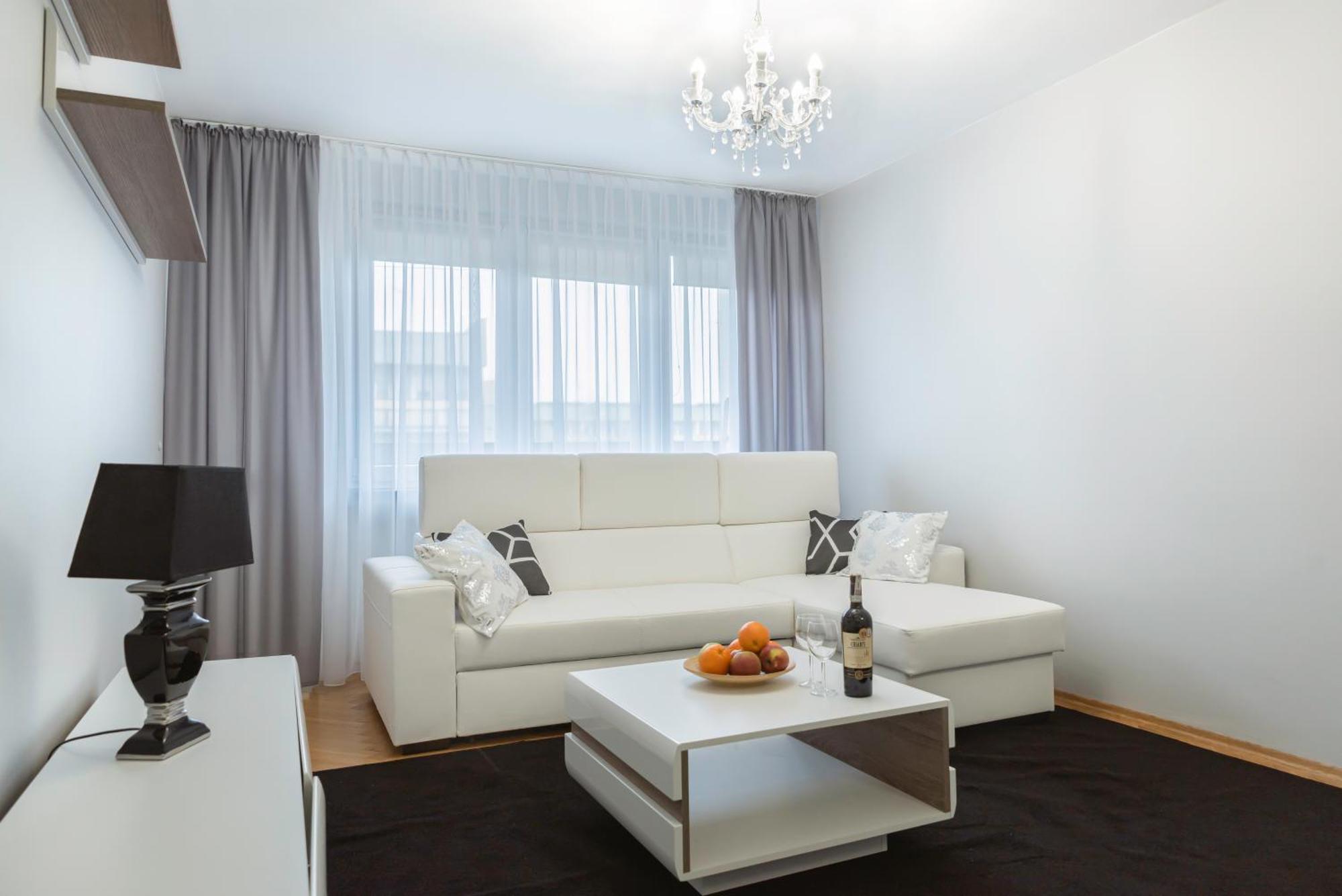 Comfy Flat In The City Center. Great View. Varsó Kültér fotó
